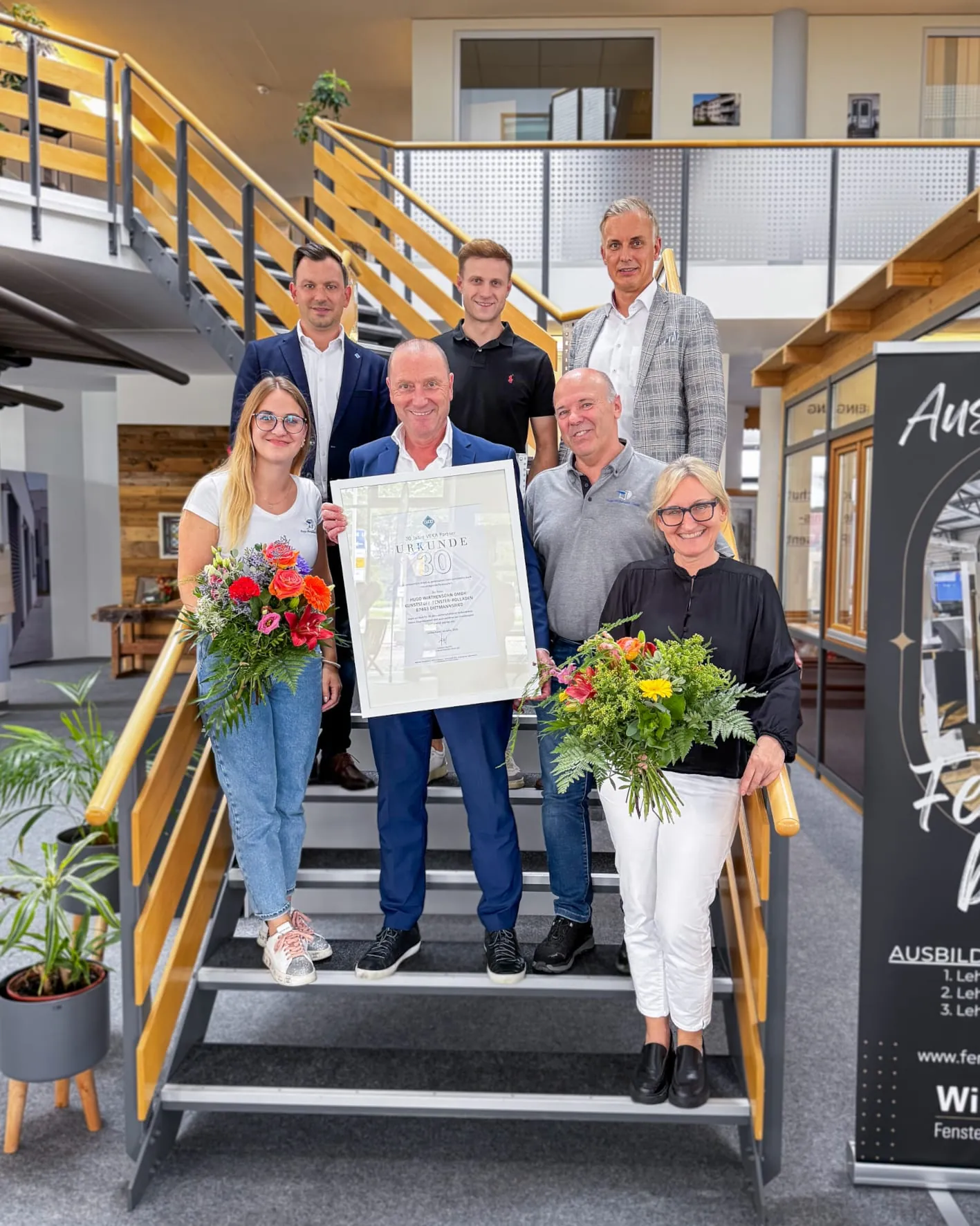 Veka und Wirthensohn feiern 30-jährige Partnerschaft