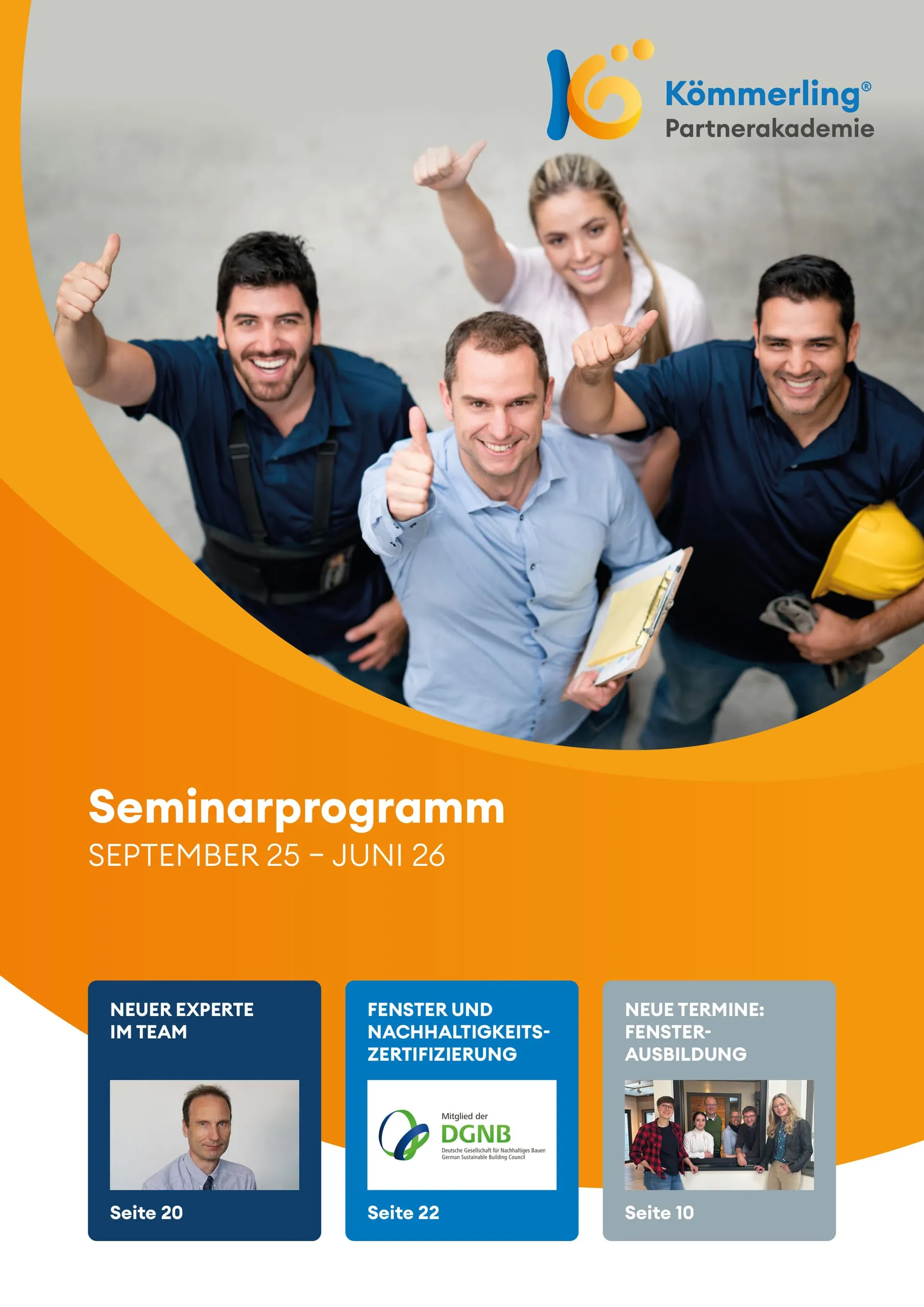 Kömmerling startet neue Akademie-Saison