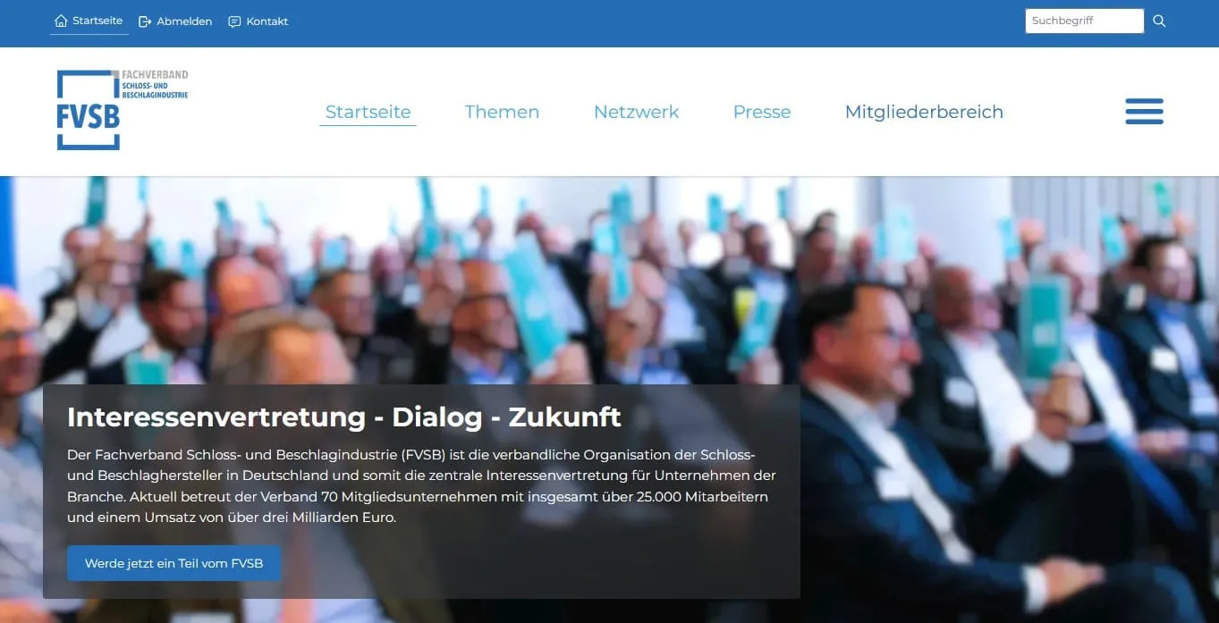 FVSB: Die neue Webseite ist online