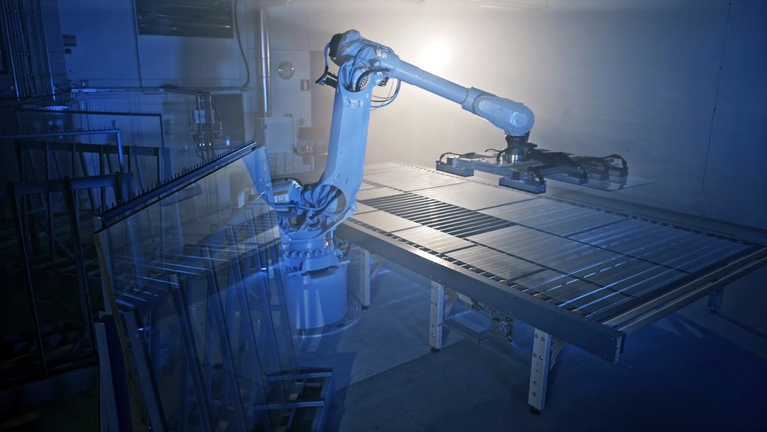 Glaston Batch Optimization erm&ouml;glicht es, effiziente Chargenmuster auf der Grundlage spezifischer Typen und Verarbeitungsanforderungen zu erstellen.