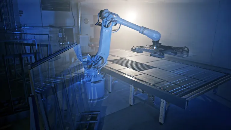 Glaston Batch Optimization ermöglicht es, effiziente Chargenmuster auf der Grundlage spezifischer Typen und Verarbeitungsanforderungen zu erstellen.