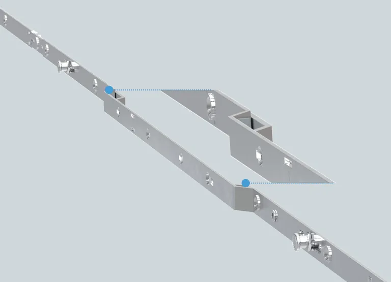 Die neuen Getriebe für Eco Slide Co unterstützen die Fertigung von kleinen Fensterelementen und geringen Fensterhöhen.