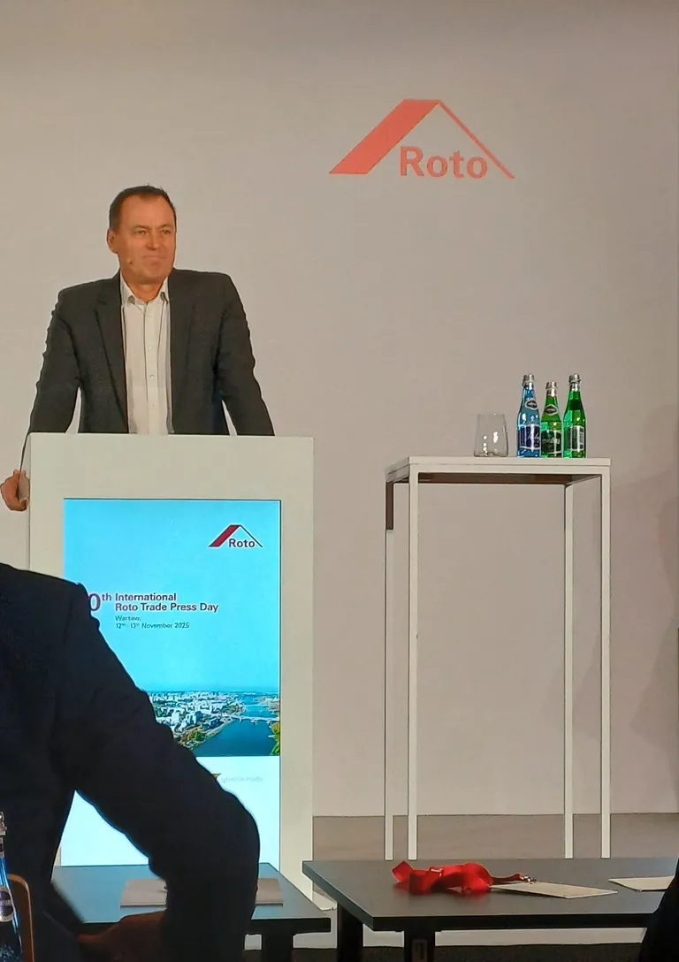 Christoph Hugenberg, Vorstand der Roto Frank Holding AG, berichtete auf den 20. Internationalen Fachpressetagen &uuml;ber die Entwicklung der Roto-Gruppe im laufenden Gesch&auml;ftsjahr.