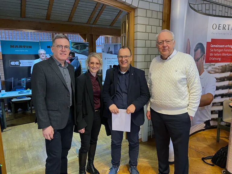 Frank Baum, Andrea Belegante, Marko Prentzel und Hermann Hubing (v.l.)