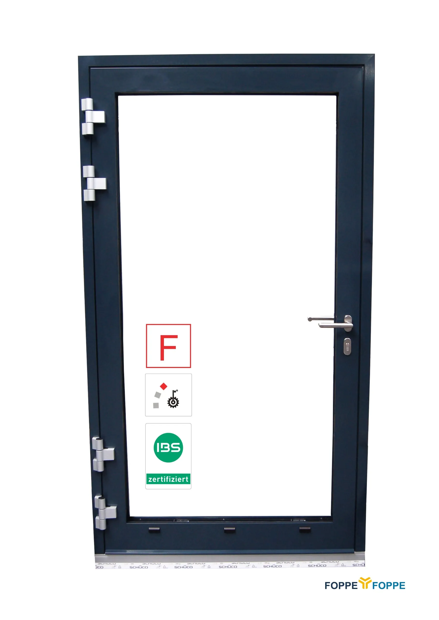 Neue Brandschutzaußentür von Foppe+Foppe