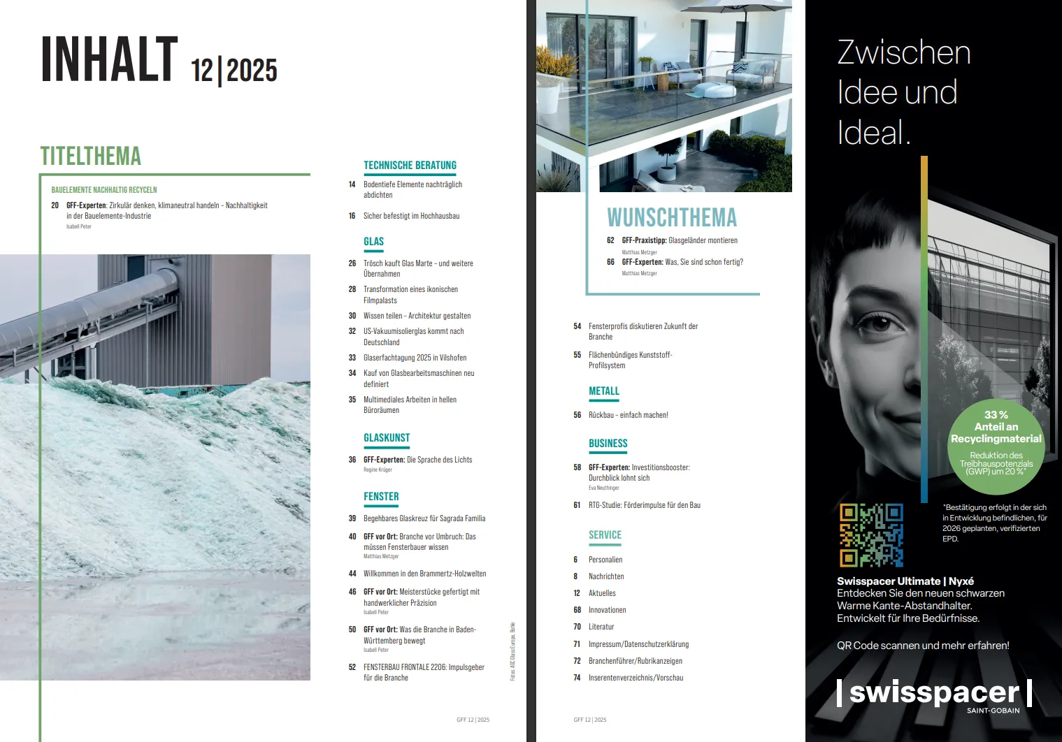 Das lesen Sie in der GFF-Dezemberausgabe