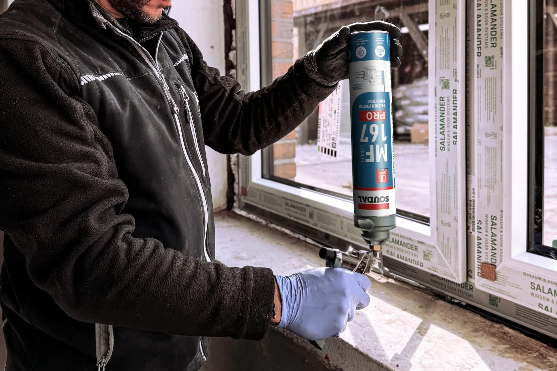 Abdichtung weiter gedacht mit MF 167 Pro von Soudal