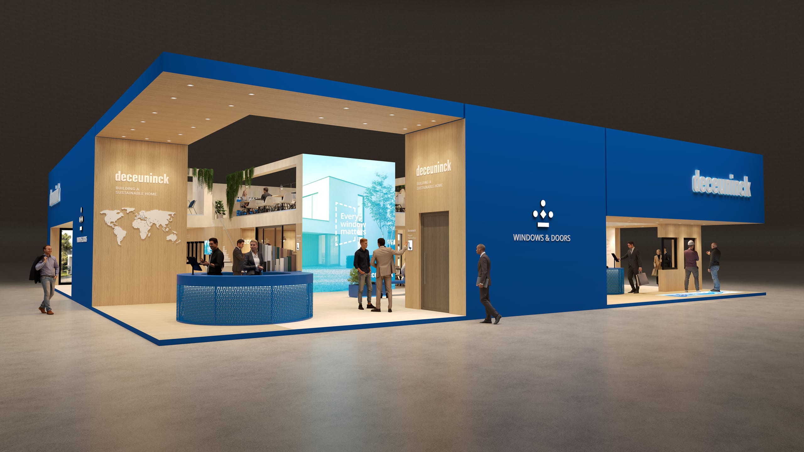 Deceuninck zeigt modulares Montagesystem