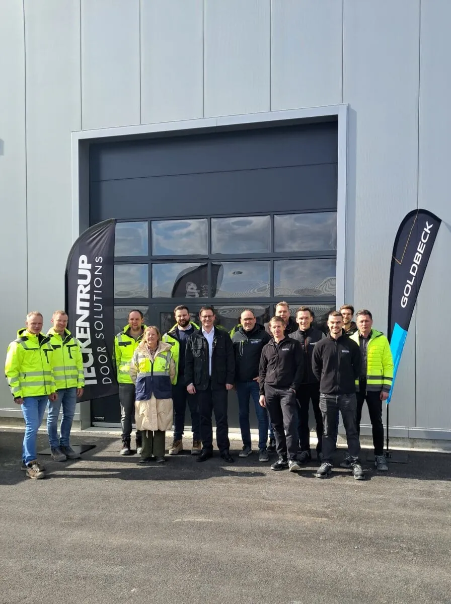 Neue Halle: Teckentrup feiert Rohbaufest in Verl 