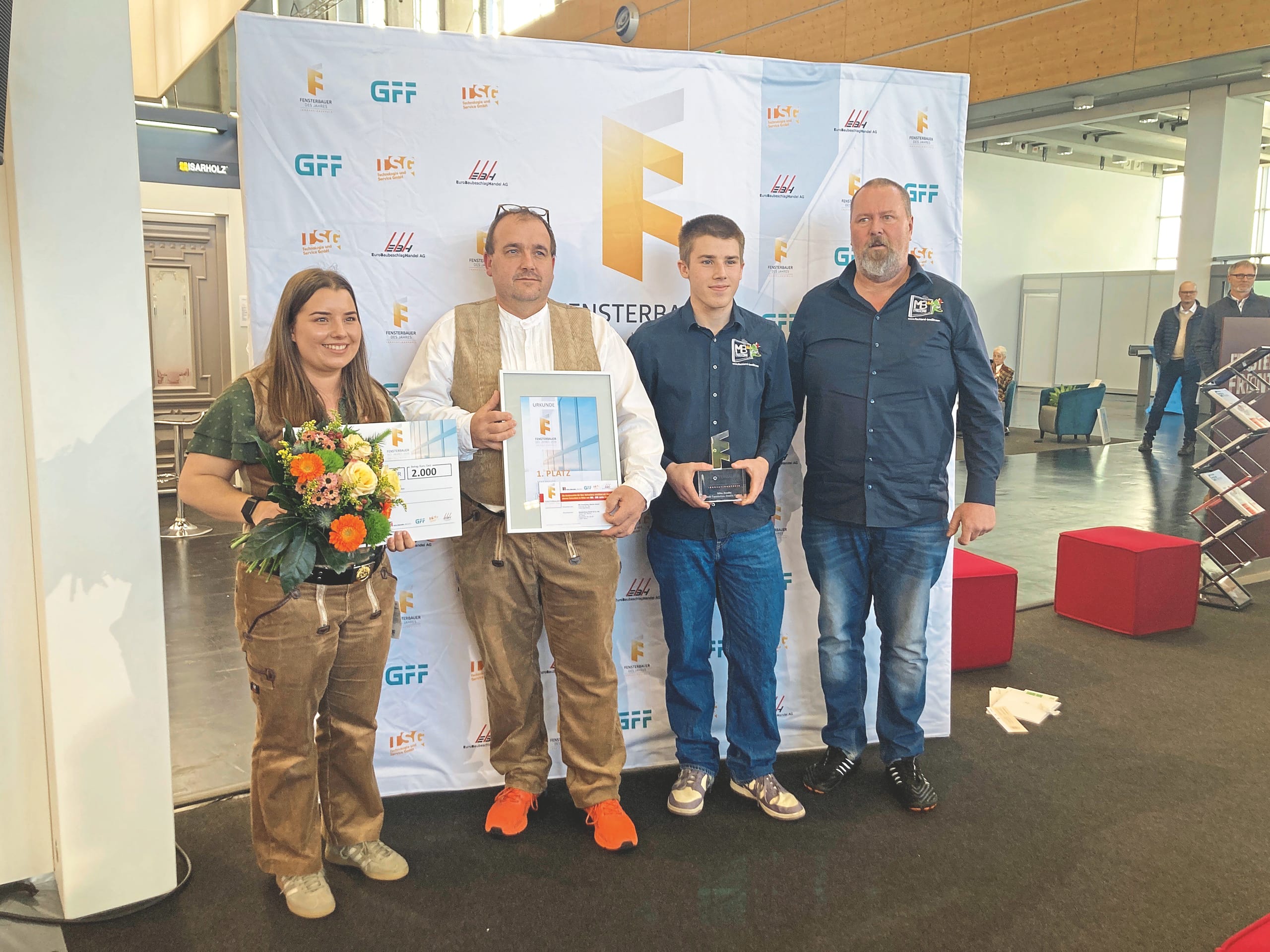 Fensterbauer des Jahres 2026: Platz eins für MB Fensterbau aus Bad Belzig