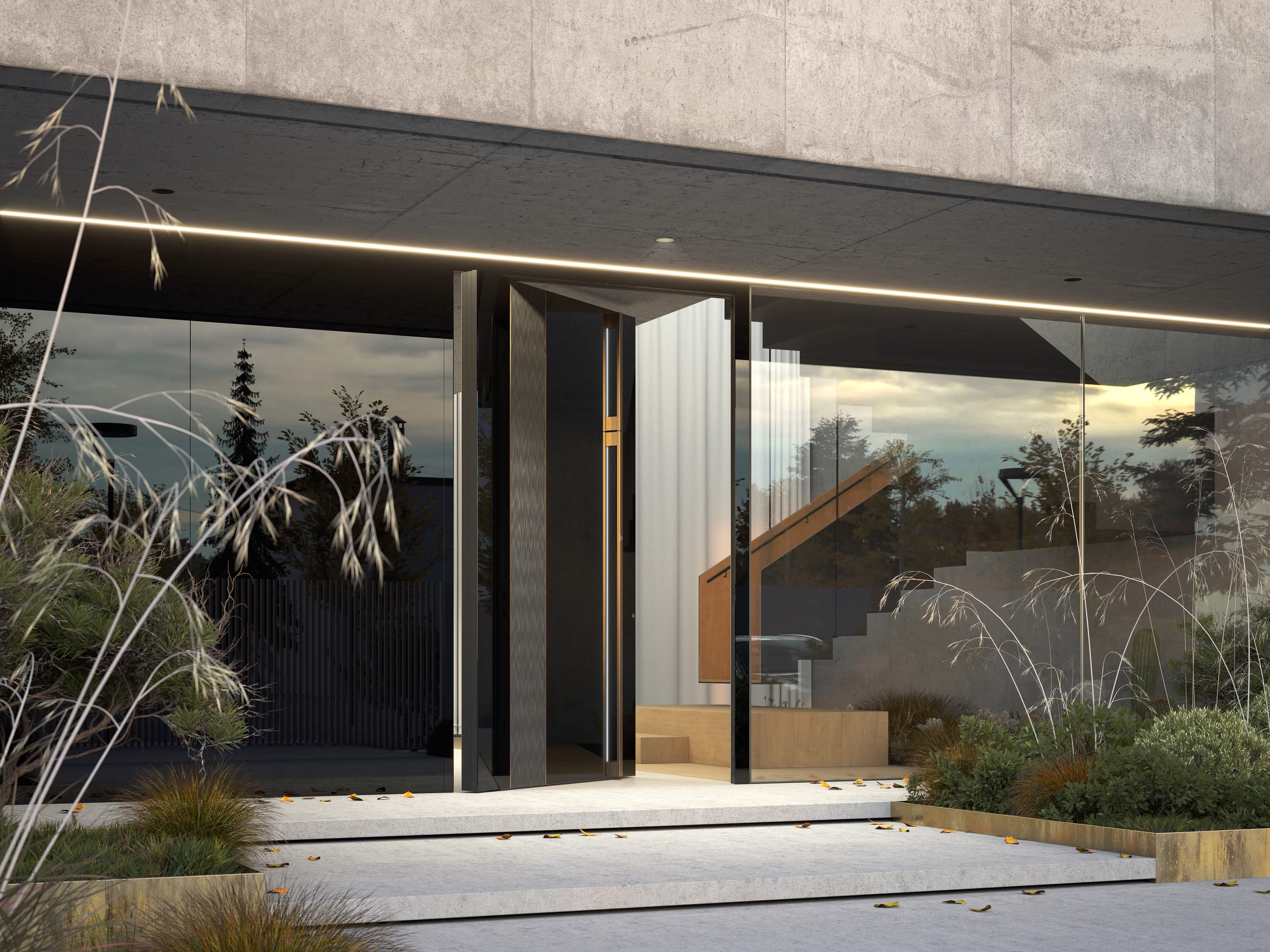 Pivot-Türen für alle Klimazonen