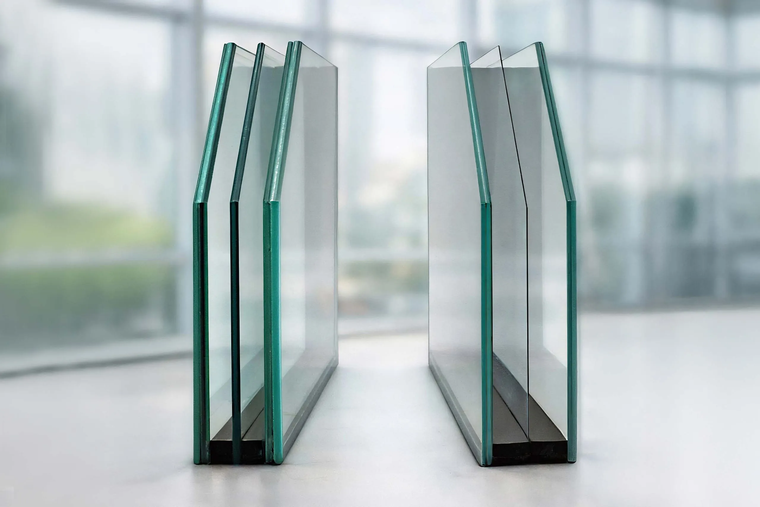 Ultradünne Mittelscheiben von Glas Trösch