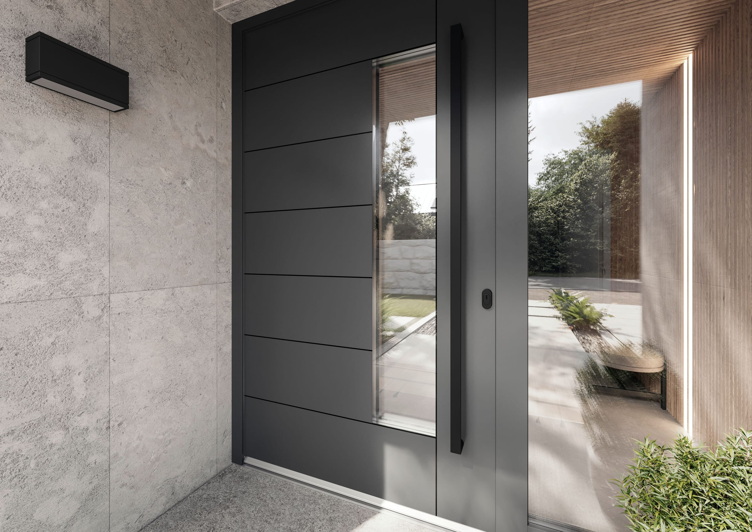Rehau erweitert Artevo-Plattform um Haustüre