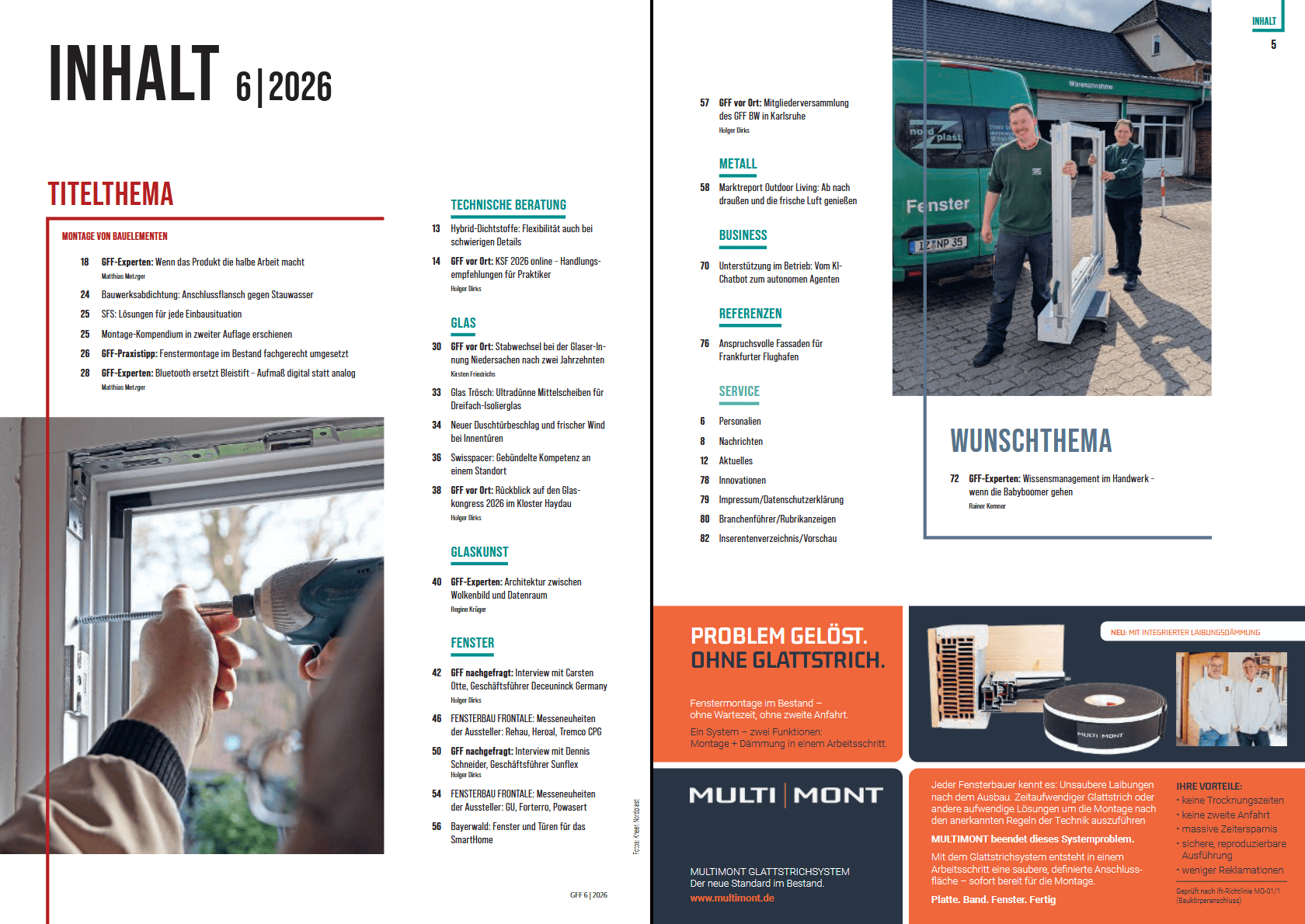 Was steht in der GFF-Juniausgabe?