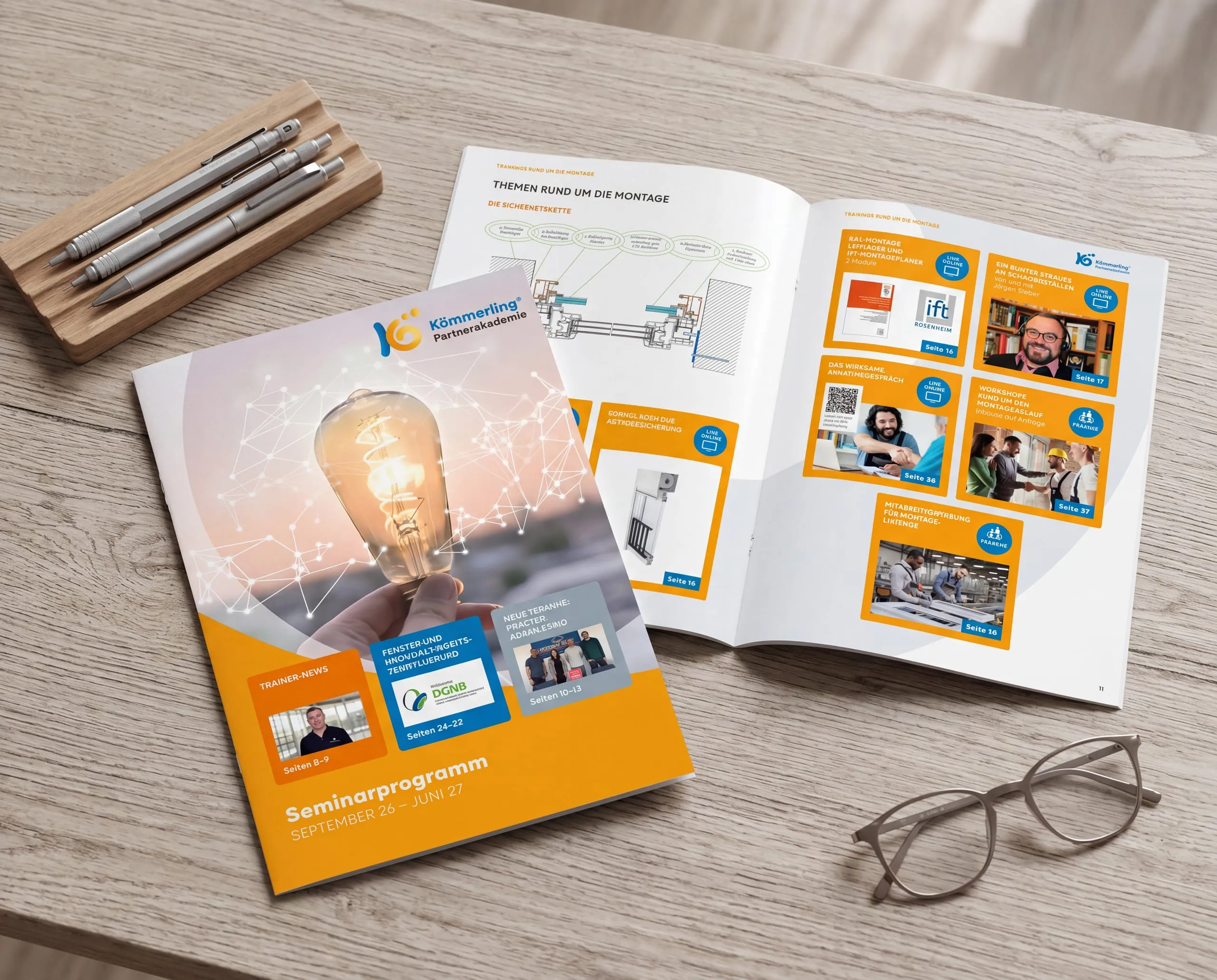 Kömmerling Partnerakademie stellt neues Seminarprogramm vor