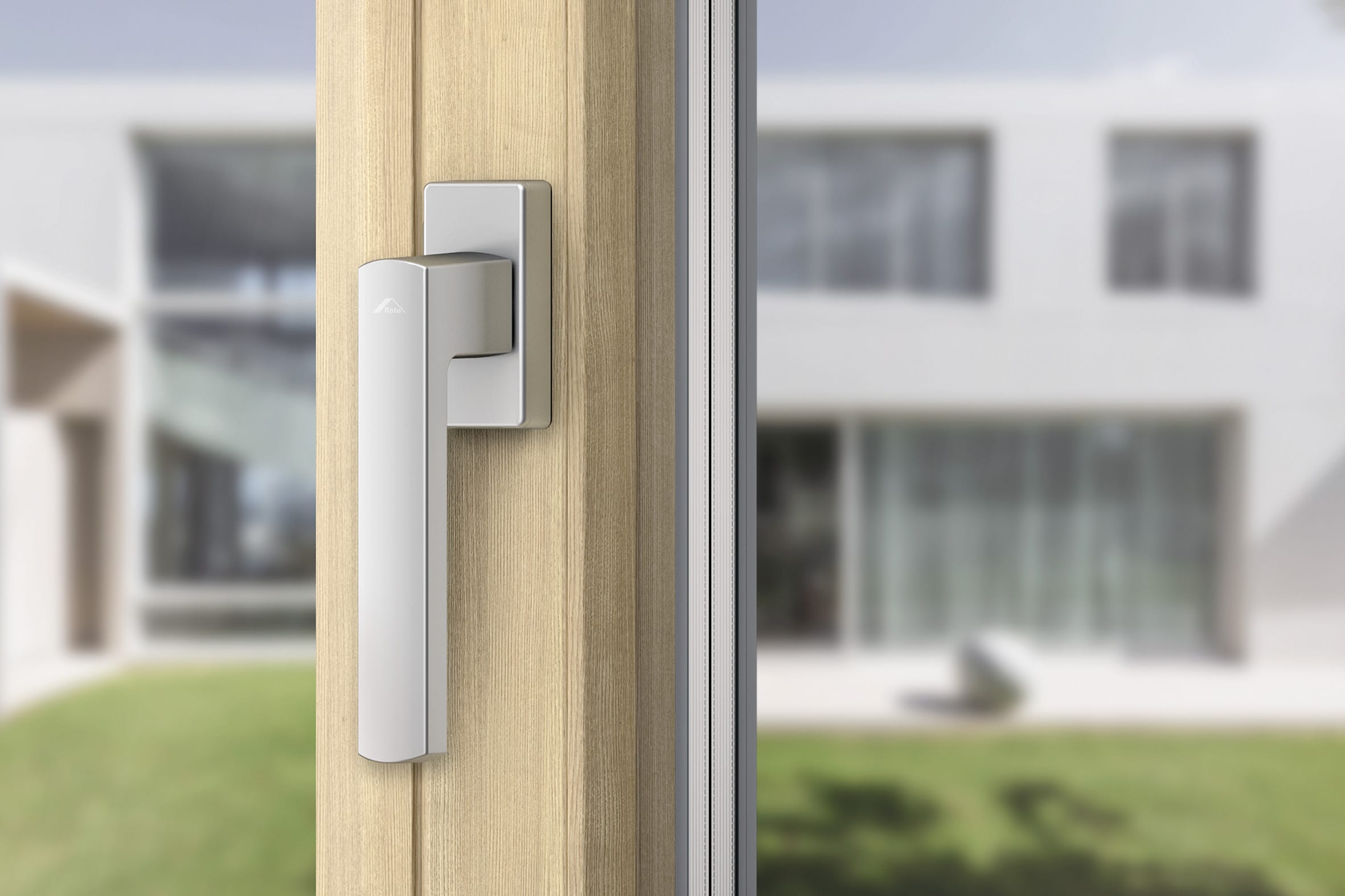 Grifflinie Roto Square: Kantiges Design für Fenster und Türen